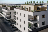 Neubau – 2. Bezug: Stilvolle 3,5-Zimmer-Penthousewohnung mit XL-Dachterrasse, EBK und TG-Stellplatz - Visualisierung