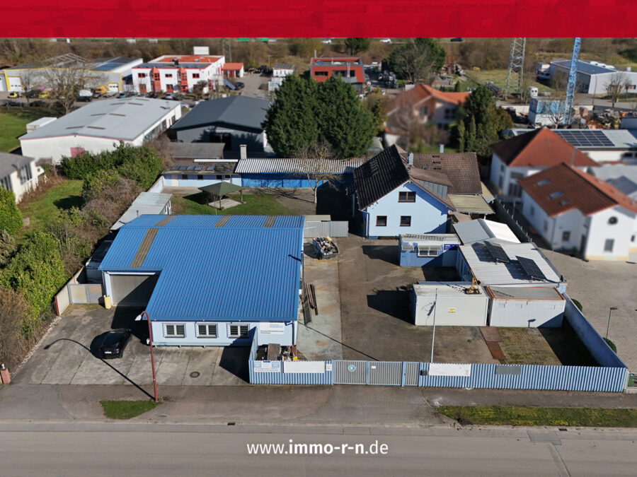 Ideal für Unternehmer: Werkhalle, Lagerflächen & Wohnhaus mit Potenzial in Philippsburg, 76661 Philippsburg, Halle