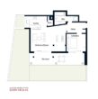 Hochwertige 2 ZKB Wohnung mit Terrasse, kleinem Garten & TG-Stellplatz in der Panoramastraße - Grundriss