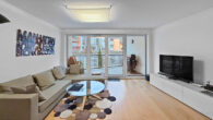 Wohnen mit Komfort – barrierefreie 3 ZKB mit EBK, Balkon & TG-Stellplatz nahe Weinheimer Marktplatz - Wohnbereich