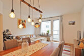L13,6 : WG-taugliche & lichtdurchflutete 3 ZKB WHG mit EBK, 2 Balkonen & Garage - Wohnzimmer 3. Ansicht