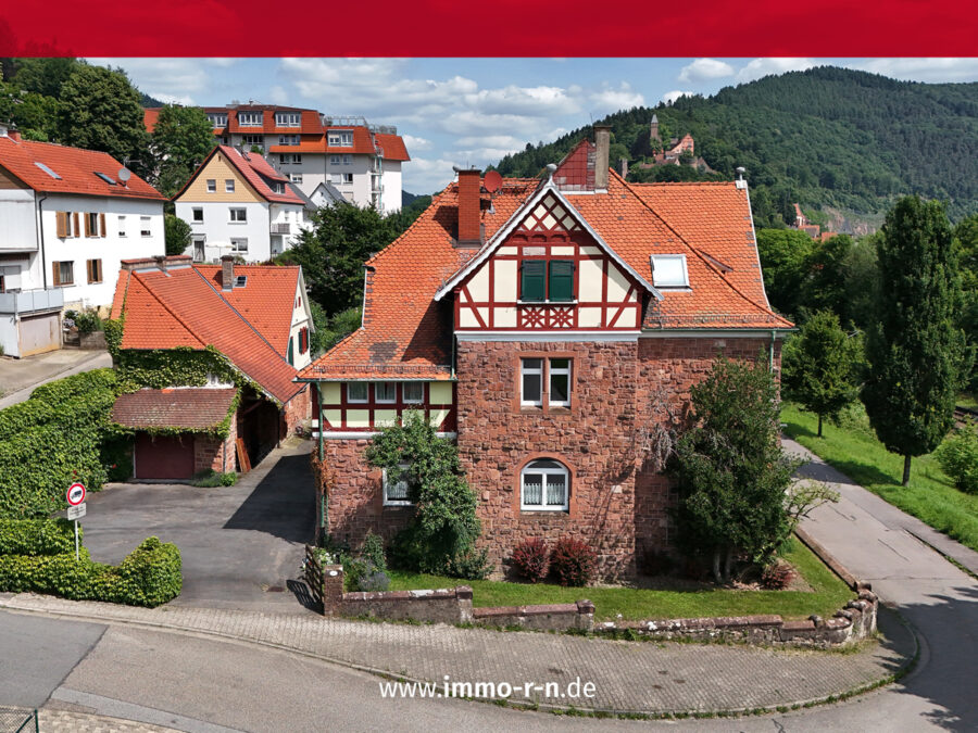 Denkmalgeschütztes Juwel in Hirschhorn – ideal für Wohnen oder Gewerbe am Neckar, 69434 Hirschhorn, Villa