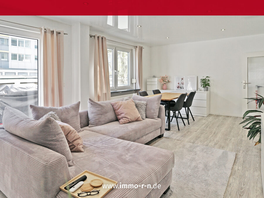 UNI Nähe: WG-taugliche 2 ZKB EG-Wohnung mit stylischer Einbauküche, großem Balkon und Garage, 68161 Mannheim / Schwetzingerstadt/Oststadt, Erdgeschosswohnung