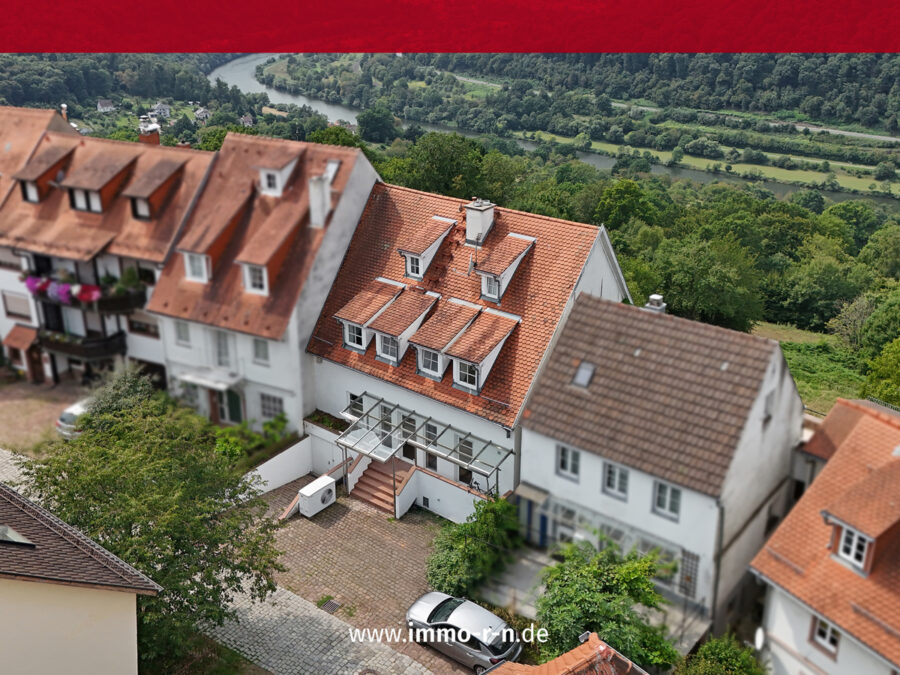 Wohnen und Arbeiten auf der Bergkrone von Dilsberg mit Panoramablick ins Neckartal, 69151 Neckargemünd / Dilsberg, Einfamilienhaus