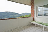 Wohnen und Arbeiten auf der Bergkrone von Dilsberg mit Panoramablick ins Neckartal - EG Balkon